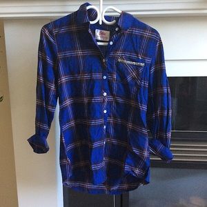 justice long sleeve flannel